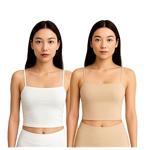 Womens Seamless Long Crop Top Combo