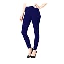 Womens Slim Fit Cotton Lycra Churidar LeggingsFull
