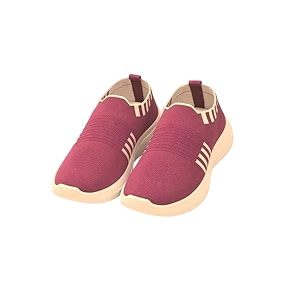 Womens Slip-On Walking Shoes Lightweight Mesh
