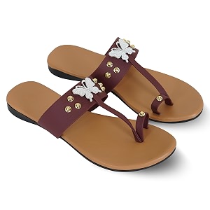Womens Slippers Comfortable Flat Chappals for