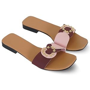 Womens Slippers Comfortable Flat Chappals for