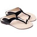 Womens Toe Ring Sandals Elegant Ruched