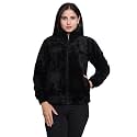 Womens Ultra-Soft Plush Fleece Winter Jacket with