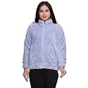 Womens Ultra-Soft Plush Fleece Winter Jacket with