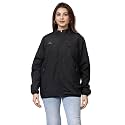 Women’s Windcheater Biker Jacket | Lightweight Polyester Outerwear | Windproof Stylish Jacket with Multiple Zipper Pockets & Logo | Ideal for Light Winter & Riding