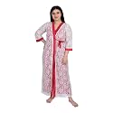 Women Satin Solid Nightwear Maxi Set Nighty