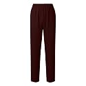 Women Scrub Pants Straight Leg Pull-on Pant Elastic Waist Stretchy Bottoms Nursing Work Trousers with Pocket