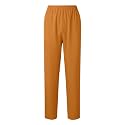 Women Scrub Pants Straight Leg Pull-on Pant Elastic Waist Stretchy Bottoms Nursing Work Trousers with Pocket