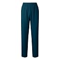 Women Scrub Pants Straight Leg Pull-on Pant Elastic Waist Stretchy Bottoms Nursing Work Trousers with Pocket