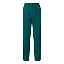 Women Scrub Pants Straight Leg Pull-on Pant Elastic Waist Stretchy Bottoms Nursing Work Trousers with Pocket