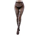 Women Sexy Fishnet Stockings Lace Stockings Black Fish Net Tights Pantyhose