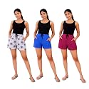 Women Shorts Combo Pack of 3 