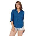 Women Solid Shirt for Office amp Casual