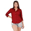 Women Solid Shirt for Office amp Casual