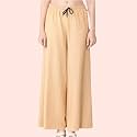 Women Solid Wide Leg Palazzo Pants 