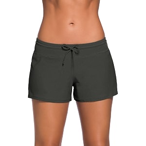 Women Sports Summer Bottom Slit Swim Beach
