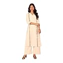 Women Straight-Cut Kurta Pant Set with Subtle