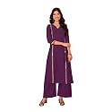 Women Straight-Cut Kurta Pant Set with Subtle