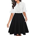 Women Summer Floral Ruffle Sleeve Wear to Work Church Wedding Guest Party Dresses