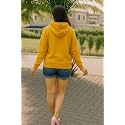 Women Sweatshirt with Hoodies Hooded Neck Regular