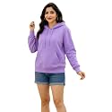 Women Sweatshirt with Hoodies Hooded Neck Regular