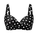 Women Underwire Bikini Top - Bra Padded Push Up Swimsuit Top