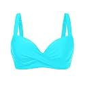 Women Underwire Bikini Top - Bra Padded Push Up Swimsuit Top