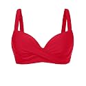 Women Underwire Bikini Top - Bra Padded Push Up Swimsuit Top