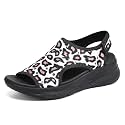Women Walking Sandals Arch Support Orthotic Comfortable Plantar Fasciitis Non-slip Casual Open Toe Sport Sandals for Athletic Summer Beach