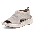 Women Walking Sandals Arch Support Orthotic Comfortable Plantar Fasciitis Non-slip Casual Open Toe Sport Sandals for Athletic Summer Beach