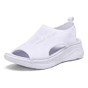 Women Walking Sandals Arch Support Orthotic Comfortable Plantar Fasciitis Non-slip Casual Open Toe Sport Sandals for Athletic Summer Beach