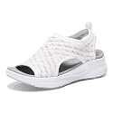 Women Walking Sandals Arch Support Orthotic Comfortable Plantar Fasciitis Non-slip Casual Open Toe Sport Sandals for Athletic Summer Beach