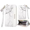 Coco Rossi Wallet for Women RFID Blocking Zipper Around Credit Card Holder