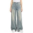 Women Wide Leg Baggy Jeans High Waist