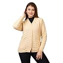 Women Woolen V Neck Casual Wear Stylish