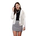 Women Woolen V Neck Casual Wear Stylish