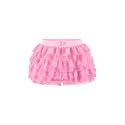 Women Y2K Lace Multi-Layered Bloomers Lolita Ruffle Shorts Cute Mini Skirt