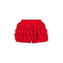 Women Y2K Lace Multi-Layered Bloomers Lolita Ruffle Shorts Cute Mini Skirt