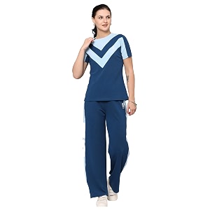 WomenLycra blend s Activewear Set Stylish