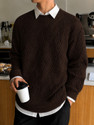 WOMENPRIDE Self Design Round Neck Casual Men