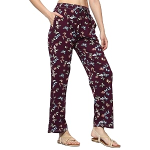 Womens 100 Cotton Loungwear Pyjama Pants-pack of