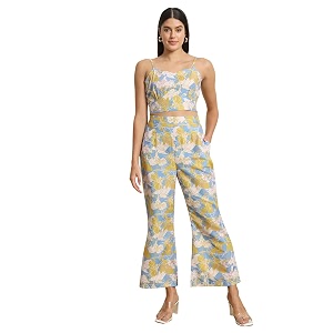 Womens 2-Piece Printed Coord Set Treanding