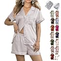 WJing Yi Jia Womens 3Pcs Floral Pajamas