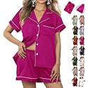 WJing Yi Jia Womens 3Pcs Floral Pajamas