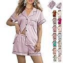 WJing Yi Jia Womens 3Pcs Floral Pajamas