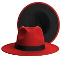 Womens &amp; Mens Fedora Hats, Wide Brim Fedora Hats for Women Men