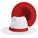 Womens &amp; Mens Fedora Hats, Wide Brim Fedora Hats for Women Men