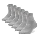 Womens Ankle Socks Full Cushioned Cotton Socks Anti-blister 6 Pairs 7-13