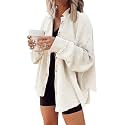 Womens Corduroy Button Down Shirts Color Block