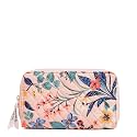 Vera Bradley womens Cotton Deluxe Travel Wallet With Rfid Protection